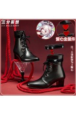 1/3 Delusion Honkai Star Rail Sparkle Black Boots Cosplay Shoes